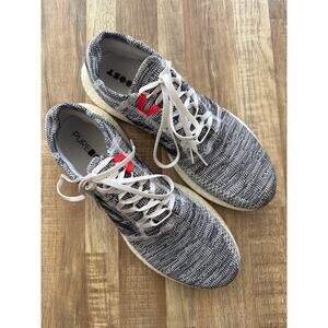 Mens Adidas Pureboost Go Cloud White Raw Indigo sz 13 Athleisure Running Sneaker